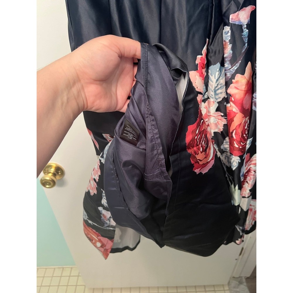 Lulu’s midi dress cocktail floral lightweight Anything Floral You XL - Picture 11 of 12